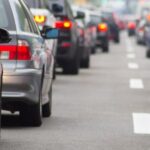 Bumper to bumper traffic on Fort Lauderdale highway