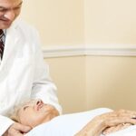 elderly chiropractic adjustment