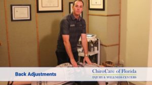 How a Chiropractor Does a Back Adjustment for Mid to Low Back Pain