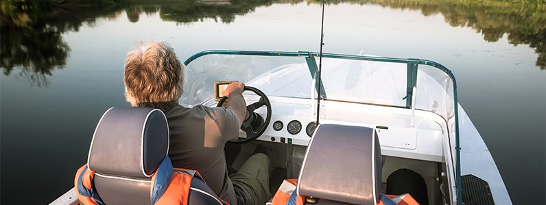 man boating along the intra-coastal