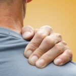 A cartoon illustration depicting a shady chiropractor with a sinister expression, contrasted against a backdrop of a dimly lit and ominous clinic environment.
