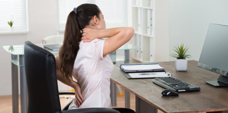 Dealing with Back Pain at Work in Office Chairs